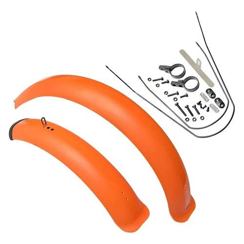 Bike Fenders Fat Tire Mud Guards Fender Set 26/20" X4.0 Mudguards for Folding Sn
