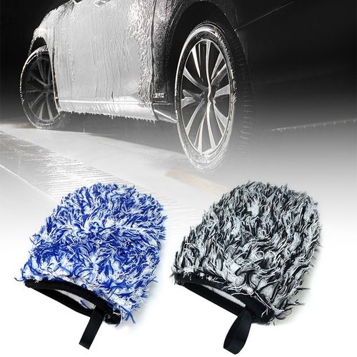 Microfibre Wash Mitt Soft Luxury Car Washing Detailing Cleaning Pure Definition — image 5