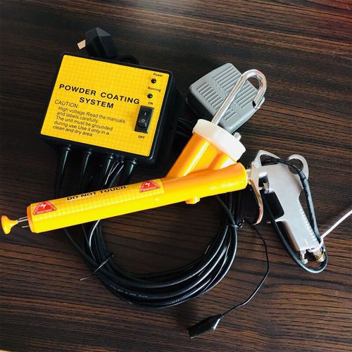 New Manual Electrostatic Powder Coating Machine Spraying Powder Coating Kit 220V — image 3