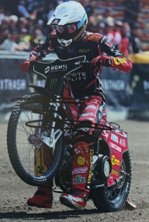 Max Fricke Hand Signed 6x4 Photo Speedway Autograph 5