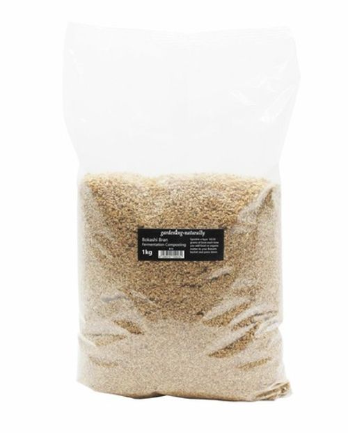 Bokashi Bran 1kg 2kg Bags Compost Accelerator Organic Kitchen Waste Molasses