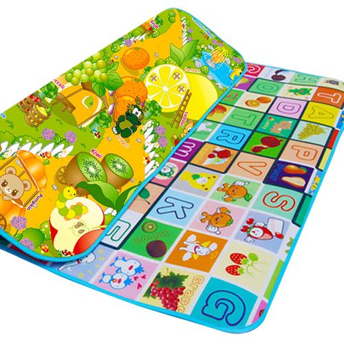 Kids Crawling 2 Sided Play Mat Educational Game Soft Foam Picnic Baby 200X180cm — image 3