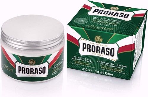 Proraso Pre-Shave Cream 100ml Green Tea & Oat / 300ml Menthol & Eucalyptus