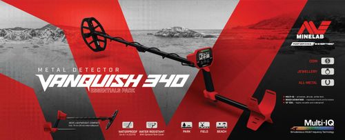 Minelab Vanquish 340 Multi Frequency Metal Detector — image 4