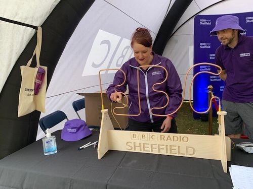 Personalised Giant Buzz Wire Game for Fetes, Fairs, Weddings, Buzzwire WITH LEDs — image 7