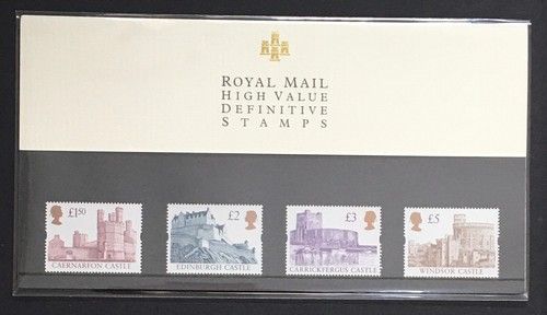 GB QEII 1997 High Value Castle Definitives Presentation Pack Number 40 MNH