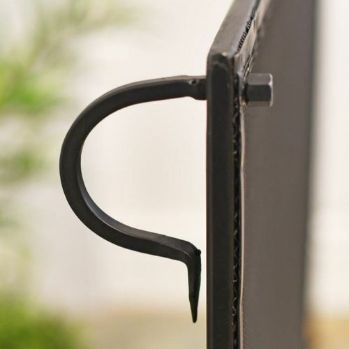 New Steel Black Finish Extra Large Fire Screen / Fire Guard — image 4