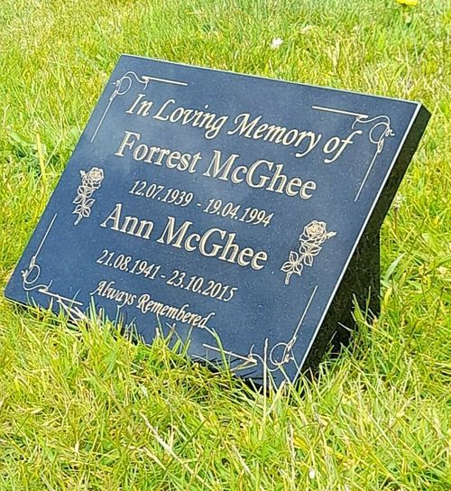  Large Granite Memorial Grave Plaque Engraved Memorial Gravestone Headstone — image 4
