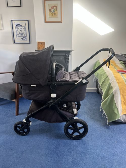Bugaboo Fox 3 Grey Pushchair Pram with Carrycot/Bassinet — image 9