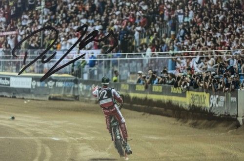 Patryk Dudek Hand Signed 6x4 Photo Speedway Autograph 3