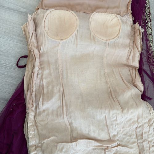 Mongas Indian Beige And Pink Lahenga — image 18