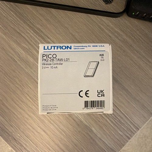 Lutron RA2 Pico PK2-2B-TAW-P01