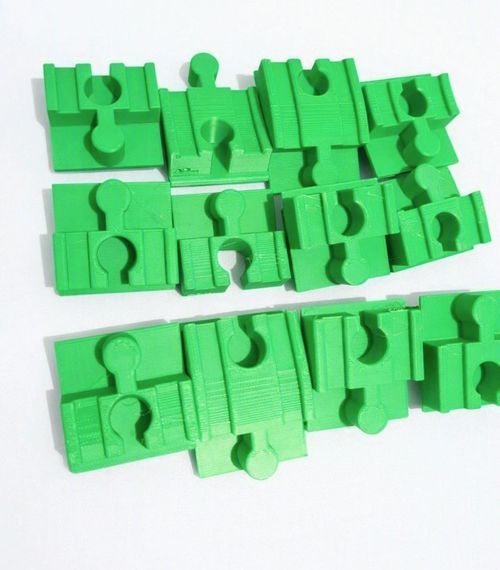Brio - Duplo Train Track Support/Bridge Riser Building Blocks — image 7
