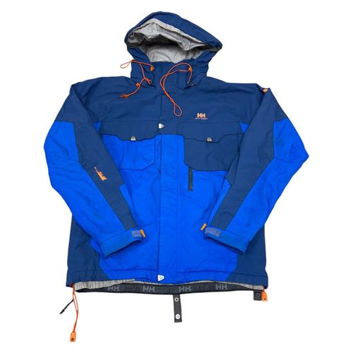 Helly Hansen Helly Tech Ski Jacket Waterproof Hooded Blue Mens Small — image 1