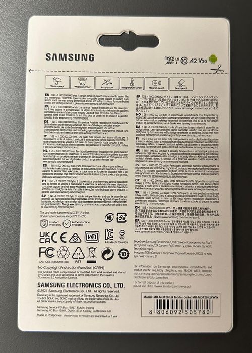 Samsung EVO Plus Micro SD SDXC 128GB CLASS 10 Memory Card V10 UHS-I with Adapter — image 2