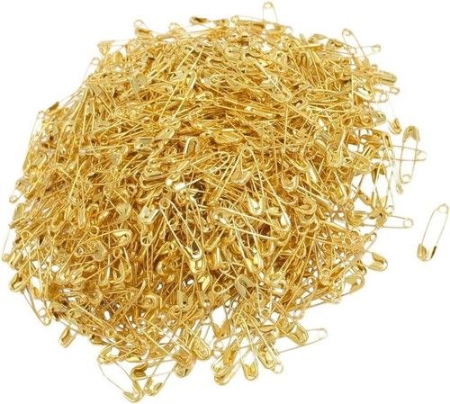 18mm Mini Metal Safety Pins Gold Silver Black Pins Metal Sewing Craft Dress Pin