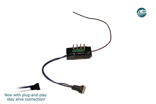 DCC Concepts AE Model AED.8PD.4 -  Nano 8-Pin Direct 4fn Decoder - 2ndPo