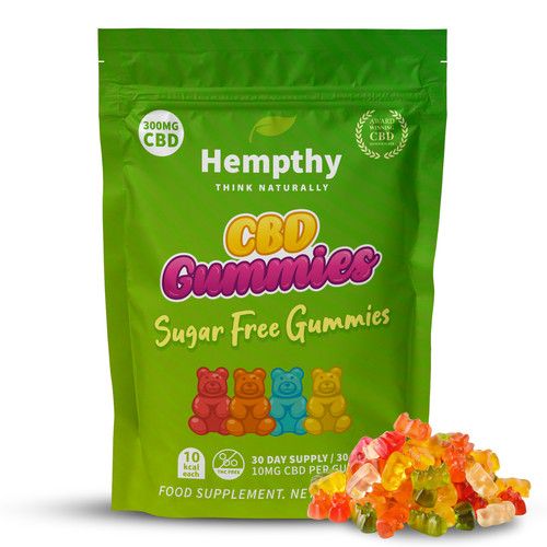 CBD Gummies Edibles Sugar Free CBD Gummies - 300mg - 30 Pack