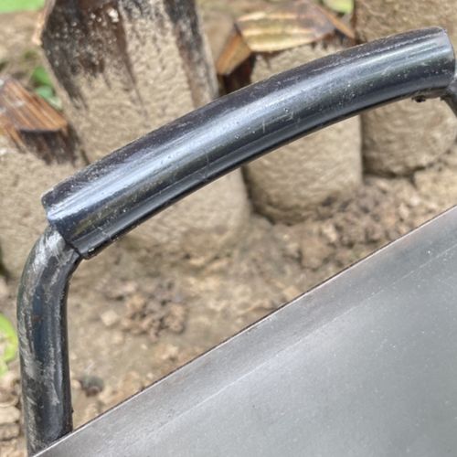 Heavy-Duty Dustpan Wide Rectangular Steel Dustpan Long-Lasting for Outdoor — image 7