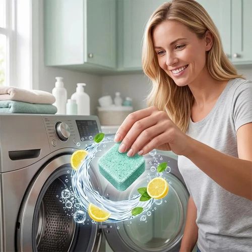 Prime Drum Washing Machine Cleaner Pro,12-Pack Deep Clean Drum & Remove Descaler — image 2