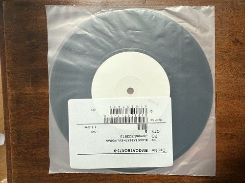 Black Sabbath – Black Sabbath / Evil Woman (Ultra Rare 7″ Test Pressing)