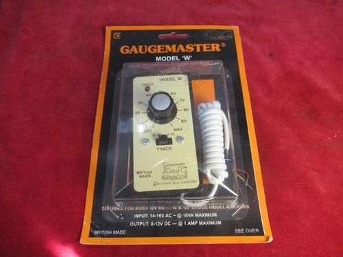 Gaugemaster Model W Hand Held Model Railway Controller.
