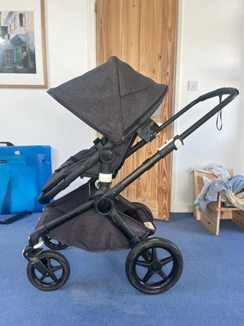 Bugaboo Fox 3 Grey Pushchair Pram with Carrycot/Bassinet