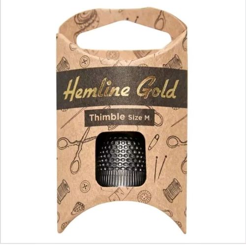 Hemline Gold Thimble Size M — image 1