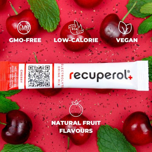 Recuperol Electrolytes Powder Rehydration & Recovery Drink Mix, Natural Flavours — image 3