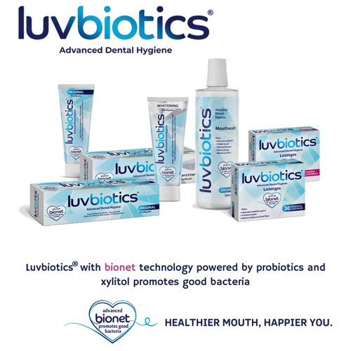 Luvbiotics Advanced Dental Hygiene With Probiotics Original Lozenges, 90 Tablets — image 7