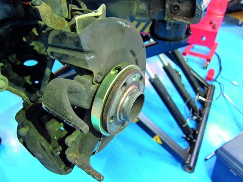 Wheel Bearing Tool Gen 2 85MM Hub Puller Set For VW T5 Touareg Transporter UK — image 5