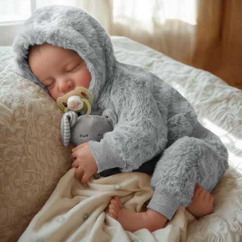 Realistic Reborn Baby Dolls Boy 20Inches Lifelike Baby Doll with Full Body Vinyl — image 4