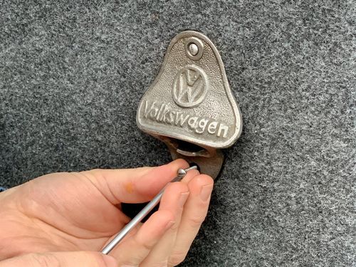 Campervan Splitty Van Wall Bar Mountable Beer Bottle Opener — image 4