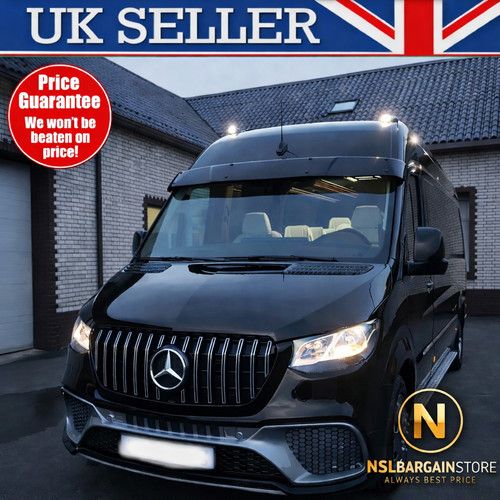MERCEDES BENZ SPRINTER 2017+ SOLID SUNVISOR SUN VISOR WIND DEFLECTOR