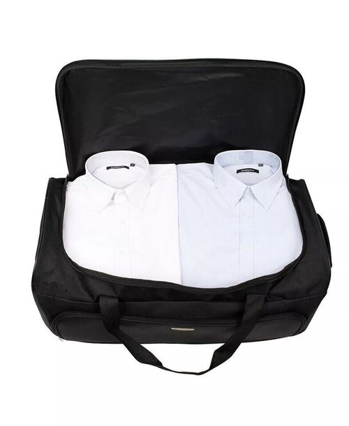 Suitcase 4 Wheel 5 piece suit case Luggage Set Hand Cabin Luggage Black Spinner — image 8
