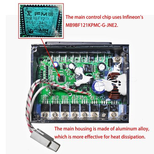 Auto Refrigerator DC 12V/24V DZL25 DZL35 Electronic Controller Compressor Driver — image 6