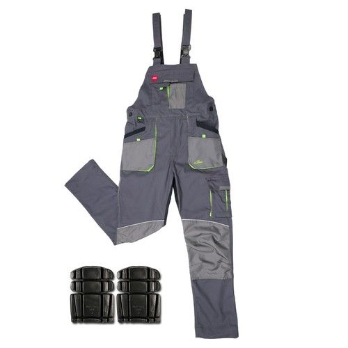 Mens Stretch Work Overalls � Slim Fit, 13 Pockets � With/Without Knee Pads