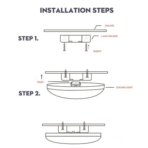 LED CEILING LIGHT PANEL DOWN LIGHTS BATHROOM KITCHEN LIVING ROOM WALL LAMP — image 10