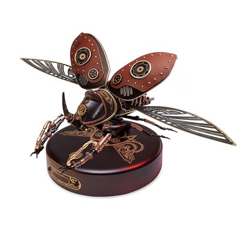 ROKR 3D Metal Model Kits Beetle 3D Puzzle Adult Electric Mechanical Building Kit — image 6