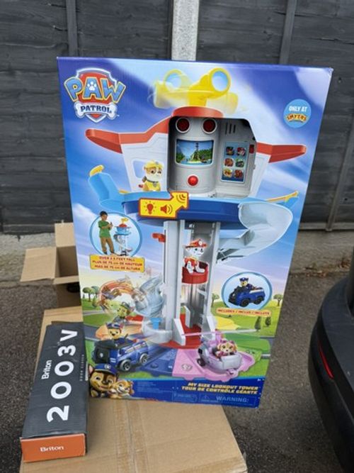 PAW Patrol My Size Lookout Tower Playset with Vehicle, Ages 3+