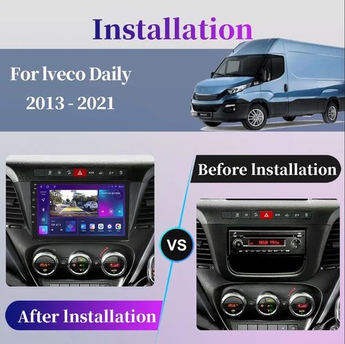 For Iveco Daily 2014-2021 Apple Carplay Android Auto Car Stereo Radio Sat DAB FM — image 9