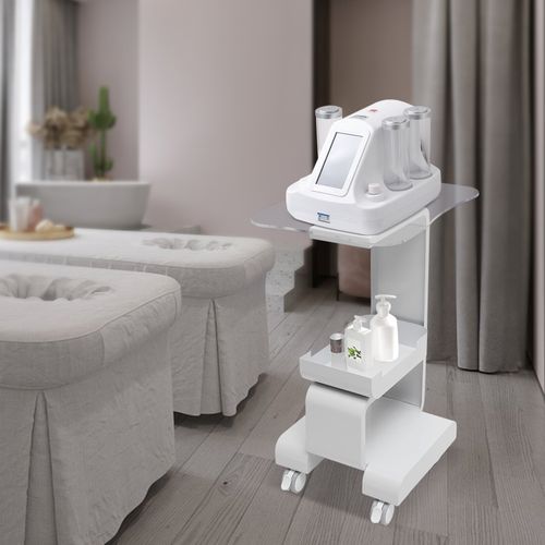 Hair Salon Beauty Trolley Beauty Trolley Work Trolley With Storage Basket — image 7