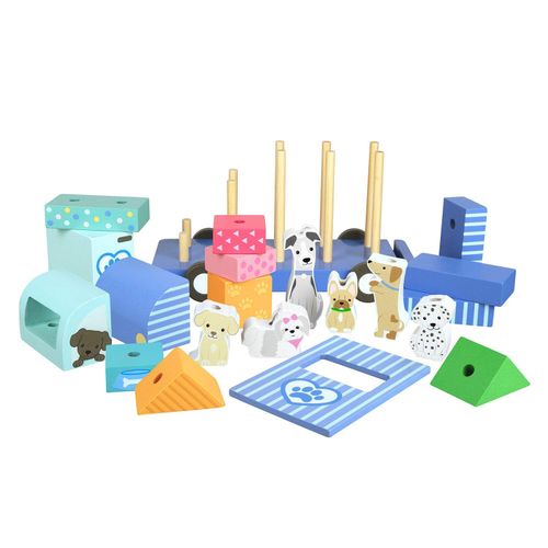 Orange Tree Toys Wooden Dog Grooming Van – Sustainable Puzzle & Play Set NEW — image 5