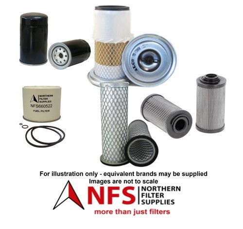 NFS Filter Kits fits JCB 801.4, 801.5, 801.6  with Perkins 103-10