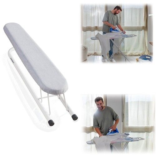 Leifheit Sleeve Ironing Board Extra Long Folding Shirt Sleeve Press White