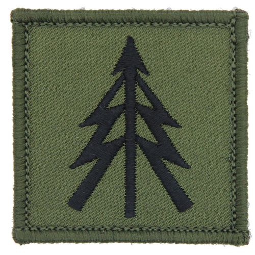 BRITISH MILITARY RECCE MAP SYMBOL HOOK & LOOP MORALE PATCH — image 1