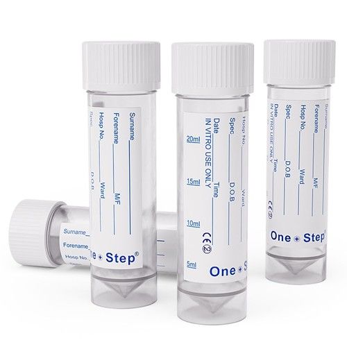 12 x Urine Sample Bottles Specimen Containers 30ml Labelled Pots- Same as NHS