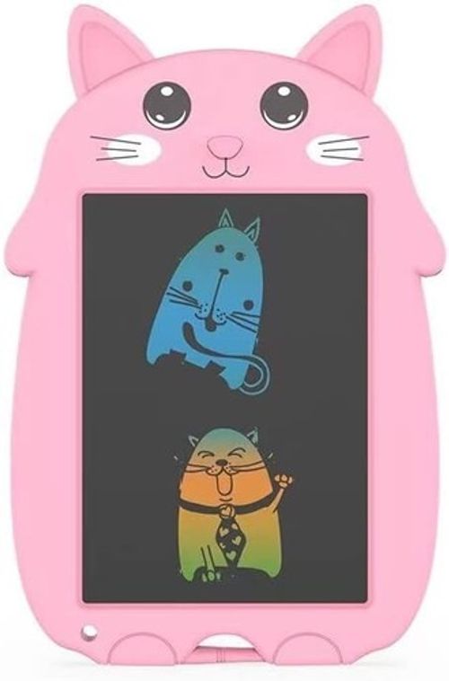 Portable Gadgets LCD Writing Pad. 8.5" Scribble Doodle Board Fun Cat for Age 3+