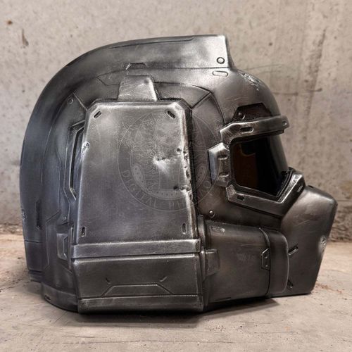 Doom Slayer OG Cosplay Helmet Full Size 1:1 Gaming Man Cave Retro Sci Fi Eternal — image 5