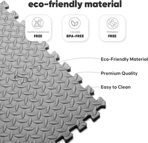 60CM THICK HEAVY DUTY GYM FLOORING INTERLOCKING FLOOR MAT EVA SOFT FOAM YOGA MAT — image 10